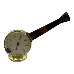 Vintage Florn Desk Thermometer Ukulele Instrument Shape France